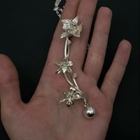 Image 3 of orchid stem necklace 3 