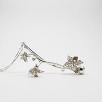 Image 1 of orchid stem necklace 2 