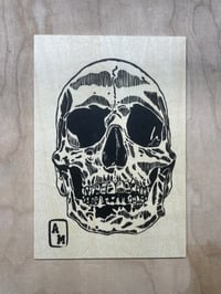 ‘Alive’ on plywood