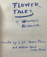 Image 6 of Flower Tales by Winifred Nicholson