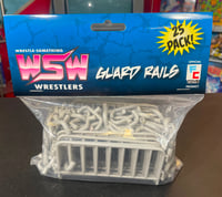 Image 4 of **IN STOCK** 25 Piece Deluxe Guardrail Set Grey (Scaled for 4.5 Inch Figures) by FC Toys