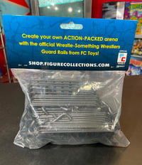 Image 3 of IN STOCK** 25 Piece Deluxe Guardrail Set Classic BLACK (Scaled for 4.5 Inch Figures) by FC Toys