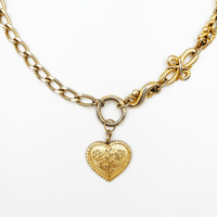 Image 3 of COLLIER GOLDEN HEART