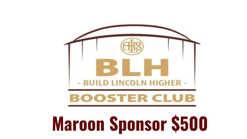 Image of Maroon Sponsor $500