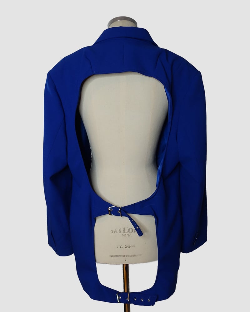 Image of ‘O‘ blazer blue long