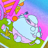 Image 3 of SOS - Riso postcard