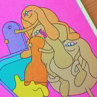 Image 3 of Raclette Party - Riso postcard 