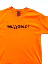 Image of Seeing Double tee in orange 