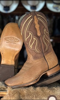 100 años calf skin Rodeo boots
