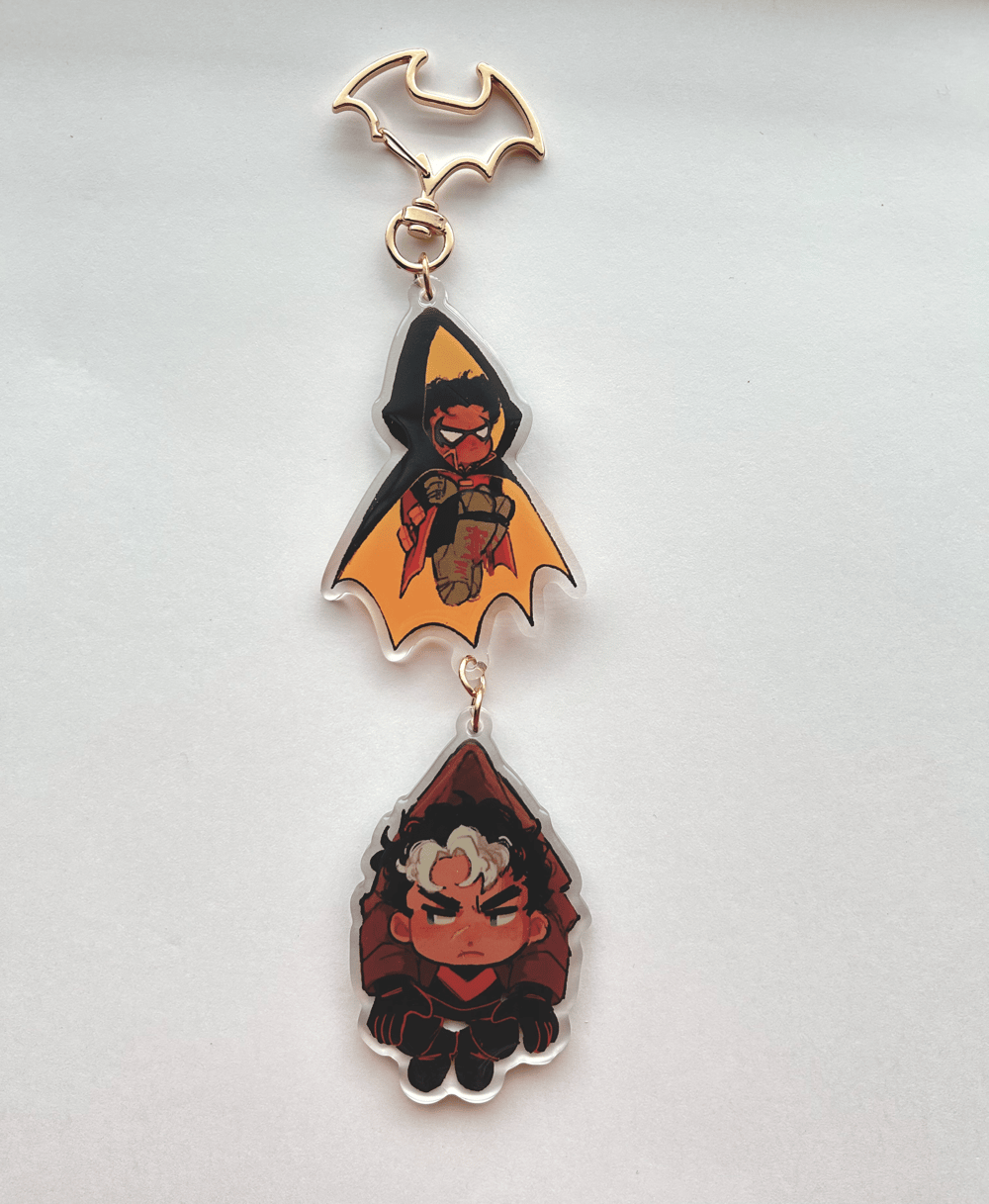 Connected Dami and Jason Charm 3"