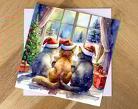 Cat Christmas Cards - Great Xmas card for cat lovers!