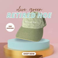 Retired Hoe in Olive Green
