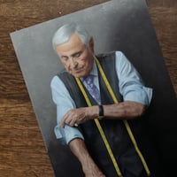 Image 1 of Limited Edition Print of Holocaust Survivor Martin Greenfield 