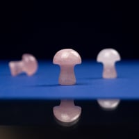 Image 5 of Rose Quartz Tiny Crystal Mushroom