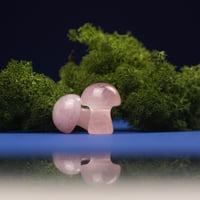 Image 1 of Rose Quartz Tiny Crystal Mushroom