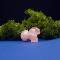 Image 3 of Rose Quartz Tiny Crystal Mushroom