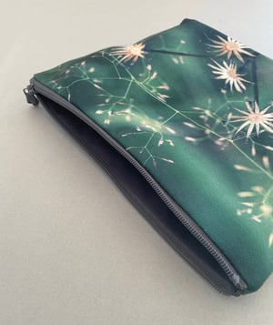 Image of Starry twiggery, LARGE travel bag, make-up, toiletries zipper pouch