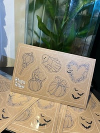 Image 1 of Halloween Sticker Sheet