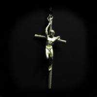 Image 1 of Renaissance Rosary on Black Beads