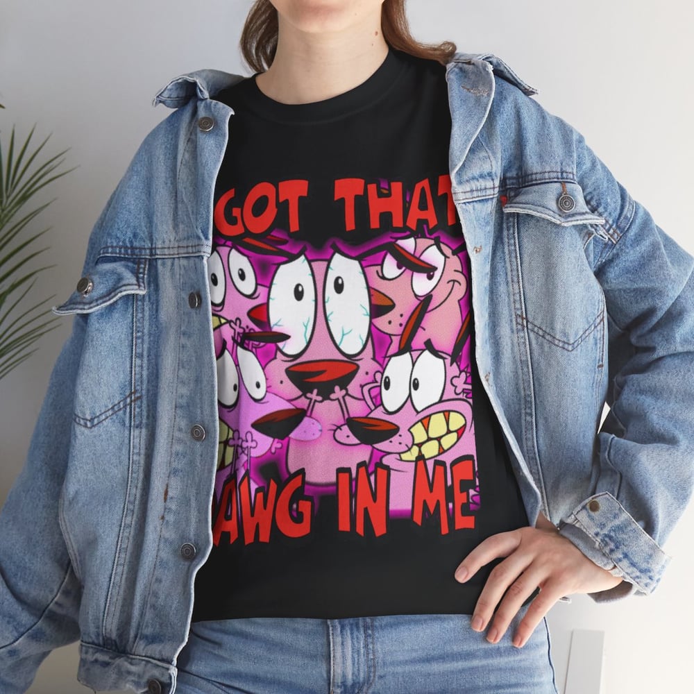 Image of Cowardly Dog 90s Tee