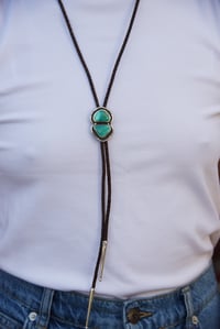 Image 6 of Bolo Tie No. 002 // double Royston