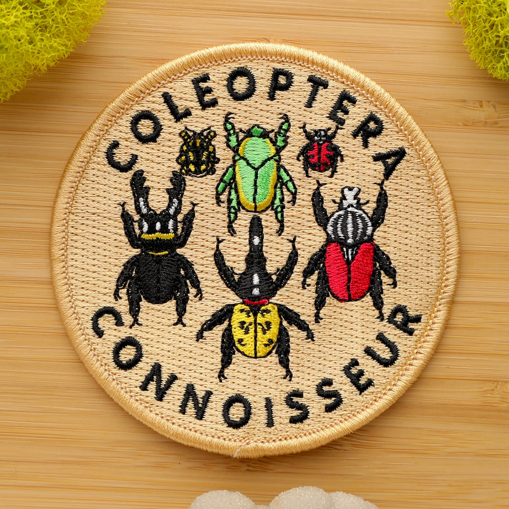 Coleoptera Connoisseur Iron-On Patch