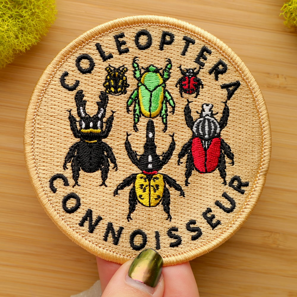 Coleoptera Connoisseur Iron-On Patch