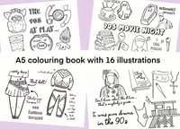 Image 2 of 1990s A5 colouring book 