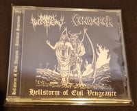Image 1 of Conqueror - Black Witchery Split CD