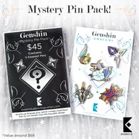 Image 1 of Genshin Mystery Pin Pack