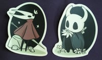 Image 1 of Hollow Knight Glow in the Dark Stickers