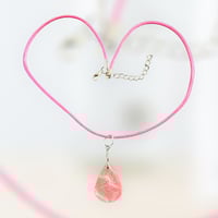 Image 1 of Resin Teardrop Necklace