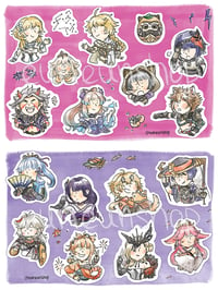 Image 3 of Genshin Impact STICKER SET ✰