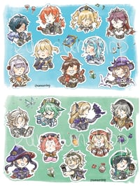 Image 1 of Genshin Impact STICKER SET ✰