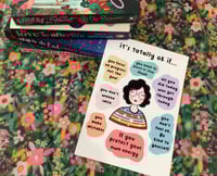 Image 2 of “It’s ok if” - A5 self care illustrated print