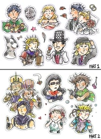 Image 1 of JJBA STICKER SET ✰