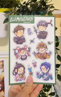 Image 3 of Ace Attorney Sticker Sheet