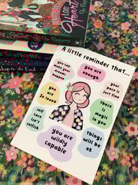 Image 2 of “ a little reminder”  A5 print 