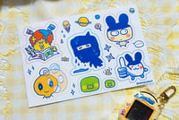 TaMemegotchi Sticker Sheet