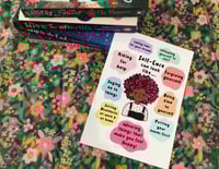 Image 2 of “Self care looks like” a5 print