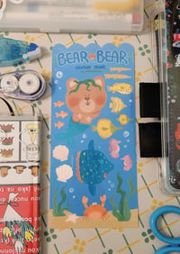 Image 1 of BearBear Sticker Sheet: Underwater