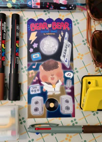 Image 1 of BearBear Sticker Sheet: Disco