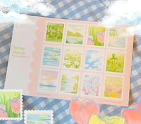 Image 1 of Spring Melody: Stamp Sticker Sheet