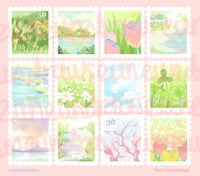 Image 2 of Spring Melody: Stamp Sticker Sheet