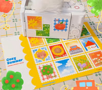 Image 1 of Cozy Summer: Stamp Sticker Sheet