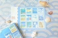 Image 1 of Ocean Breeze: Stamp Sticker Set