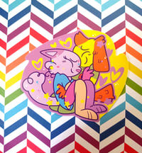 Sparklecare Pinfetti (Funfetti X Pinata) ~ Ship batch sticker