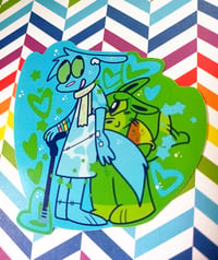 Sparklecare Pollarry (Polly X Barry) ~ Ship batch sticker