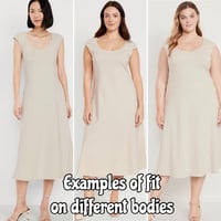 Image 9 of M Stretch Knit Fit and Flare Midi Dress in Euphoria Geode Ice Dye