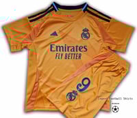 Image 2 of Real Madrid away kids kit MBAPPE
